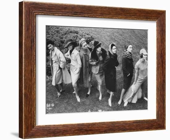 Fashion Show at the German Embassy-Francis Miller-Framed Photographic Print