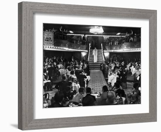 Fashion Show at the Palace Hotel-Alfred Eisenstaedt-Framed Photographic Print