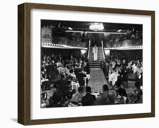 Fashion Show at the Palace Hotel-Alfred Eisenstaedt-Framed Photographic Print