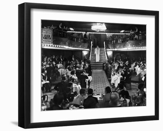 Fashion Show at the Palace Hotel-Alfred Eisenstaedt-Framed Photographic Print