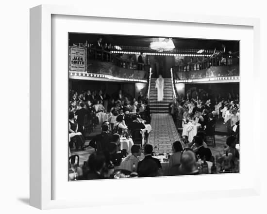 Fashion Show at the Palace Hotel-Alfred Eisenstaedt-Framed Photographic Print