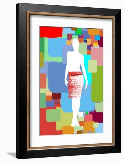 Fashion Sketches-Yashna-Framed Art Print