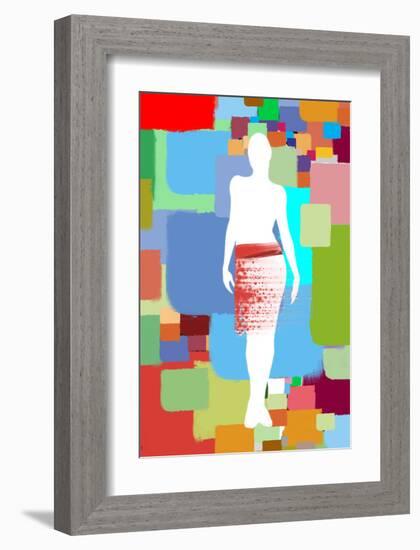 Fashion Sketches-Yashna-Framed Art Print