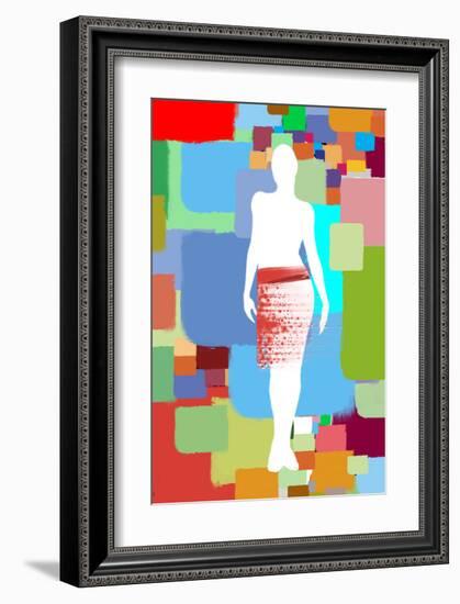 Fashion Sketches-Yashna-Framed Art Print