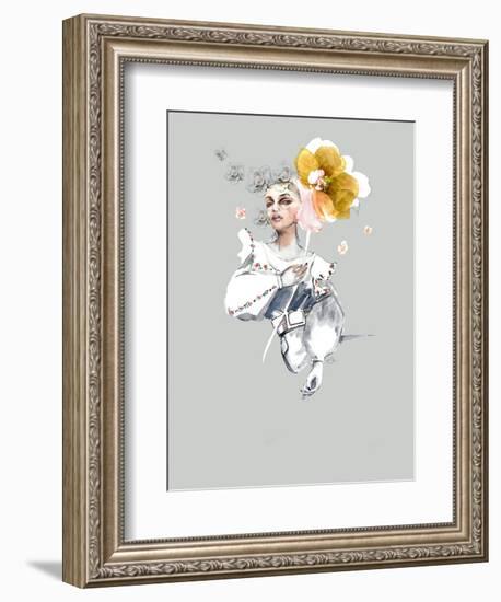 Fashion Study 1-Stella Chang-Framed Art Print