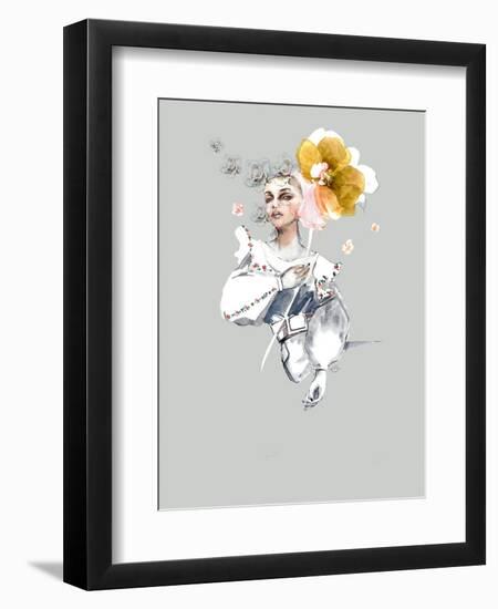 Fashion Study 1-Stella Chang-Framed Art Print