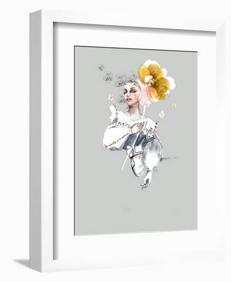 Fashion Study 1-Stella Chang-Framed Art Print