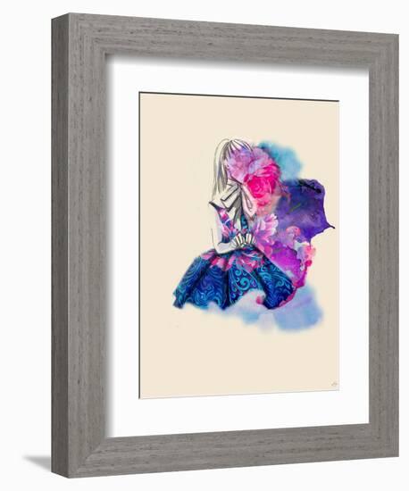 Fashion Study 3-Stella Chang-Framed Art Print