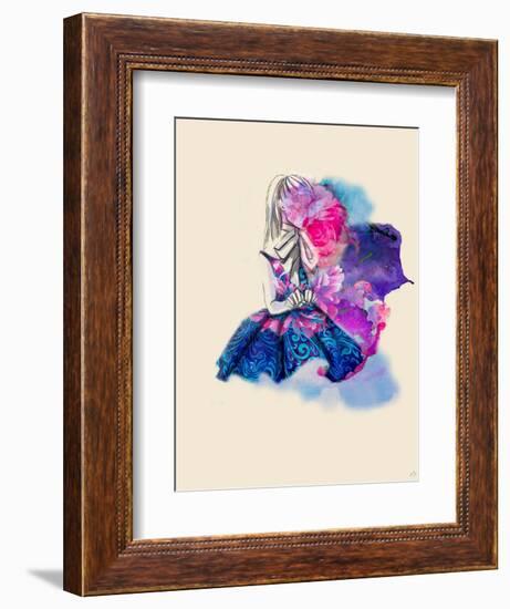 Fashion Study 3-Stella Chang-Framed Art Print