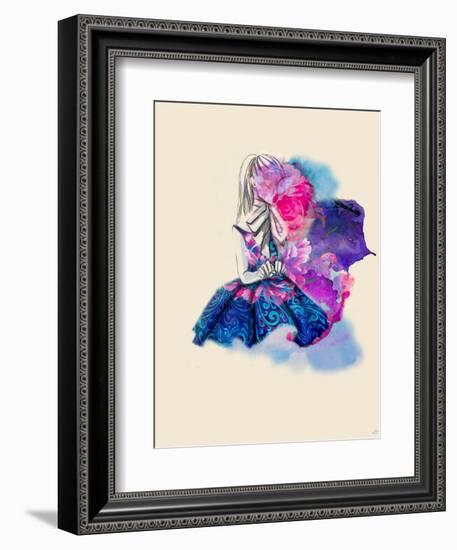 Fashion Study 3-Stella Chang-Framed Art Print