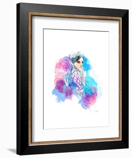 Fashion Study 4-Stella Chang-Framed Art Print