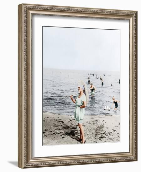 Fashion/ Swimwear, 1918-Otto Haeckel-Framed Photographic Print