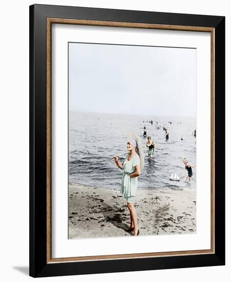 Fashion/ Swimwear, 1918-Otto Haeckel-Framed Photographic Print