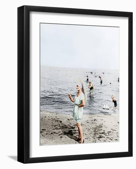 Fashion/ Swimwear, 1918-Otto Haeckel-Framed Photographic Print