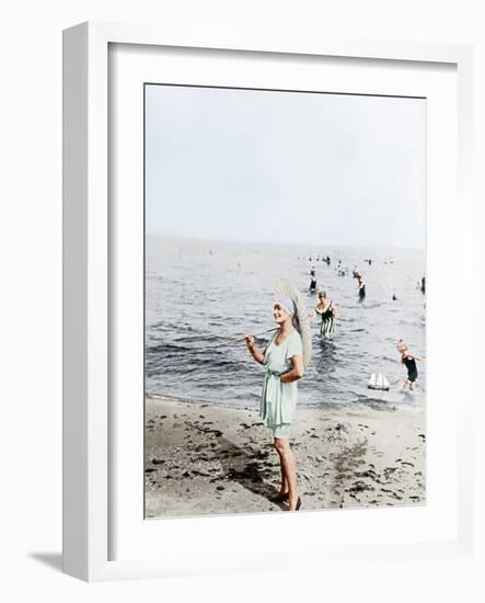 Fashion/ Swimwear, 1918-Otto Haeckel-Framed Photographic Print