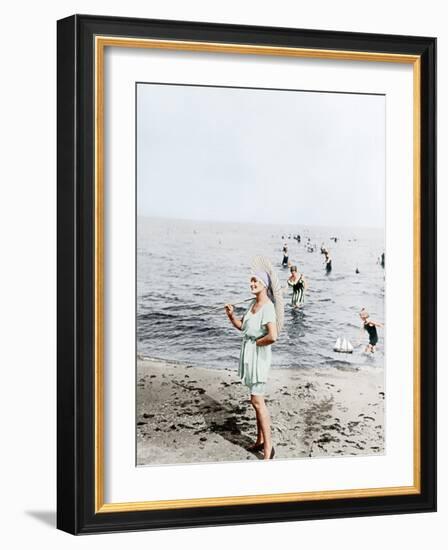 Fashion/ Swimwear, 1918-Otto Haeckel-Framed Photographic Print