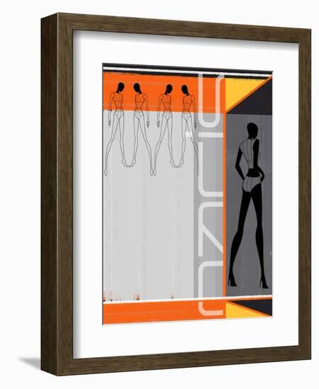 Fashion Tunes-NaxArt-Framed Art Print