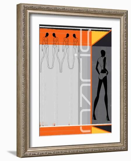 Fashion Tunes-NaxArt-Framed Art Print