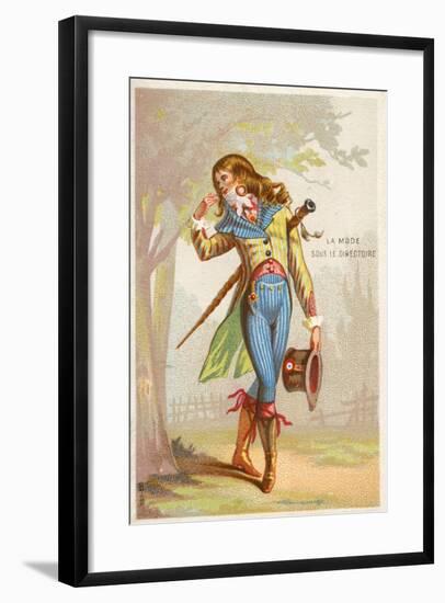 Fashion under the Directory, French Revolution, 1785-1799-null-Framed Giclee Print