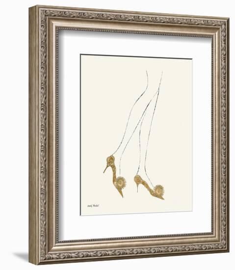 Fashion Wasn't What you Wore (High heels)-Andy Warhol-Framed Giclee Print