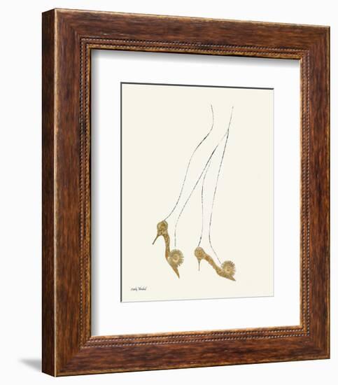 Fashion Wasn't What you Wore (High heels)-Andy Warhol-Framed Giclee Print