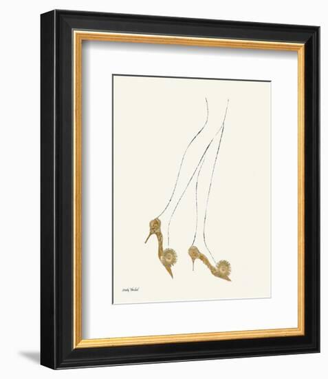 Fashion Wasn't What you Wore (High heels)-Andy Warhol-Framed Giclee Print