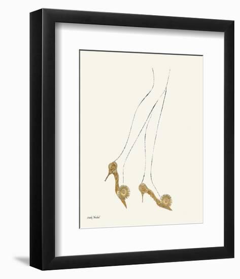 Fashion Wasn't What you Wore (High heels)-Andy Warhol-Framed Giclee Print