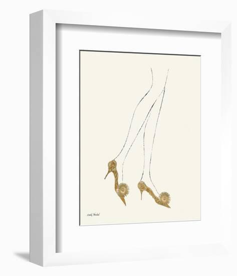 Fashion Wasn't What you Wore (High heels)-Andy Warhol-Framed Giclee Print