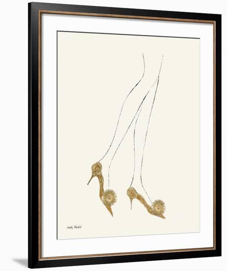 Fashion Wasn't What you Wore (High heels)-Andy Warhol-Framed Giclee Print