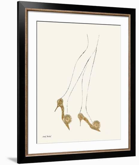 Fashion Wasn't What you Wore (High heels)-Andy Warhol-Framed Giclee Print