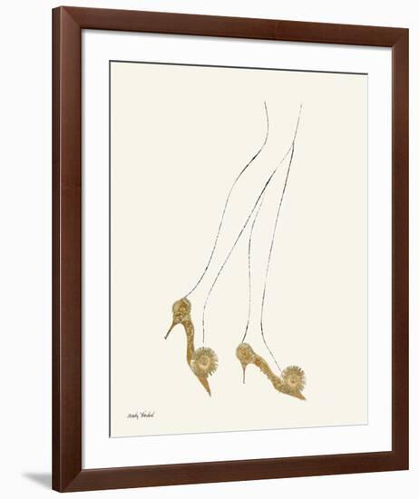 Fashion Wasn't What you Wore (High heels)-Andy Warhol-Framed Giclee Print