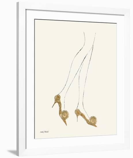 Fashion Wasn't What you Wore (High heels)-Andy Warhol-Framed Giclee Print