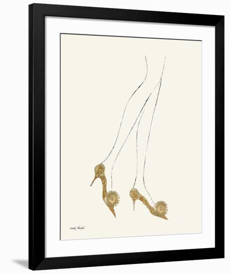 Fashion Wasn't What you Wore (High heels)-Andy Warhol-Framed Giclee Print