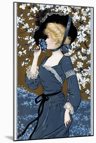 Fashion Women 0023-Vintage Lavoie-Mounted Giclee Print