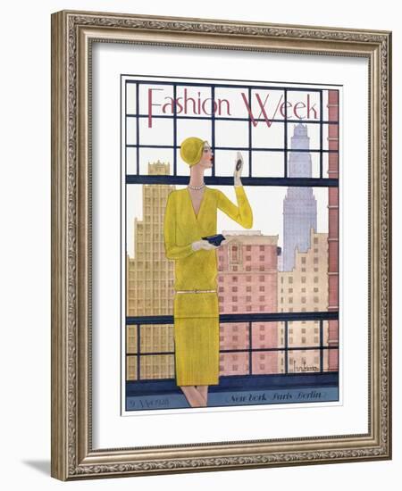 Fashion Women 0048-Vintage Lavoie-Framed Giclee Print