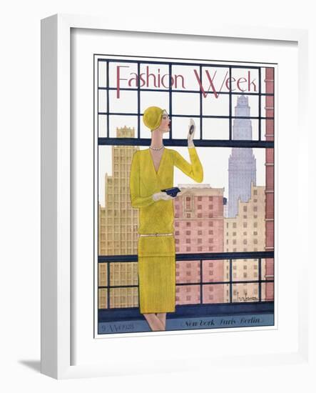 Fashion Women 0048-Vintage Lavoie-Framed Giclee Print