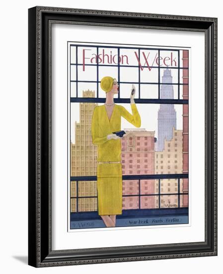 Fashion Women 0048-Vintage Lavoie-Framed Giclee Print