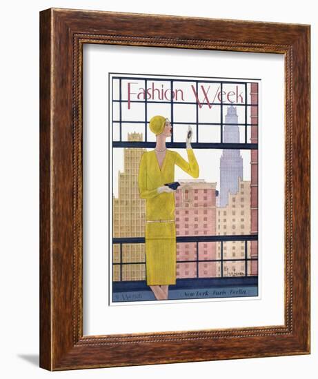 Fashion Women 0048-Vintage Lavoie-Framed Giclee Print