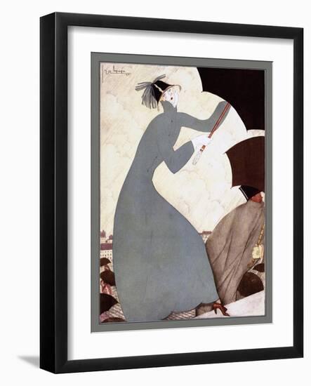 Fashion Women 1921-Vintage Lavoie-Framed Giclee Print