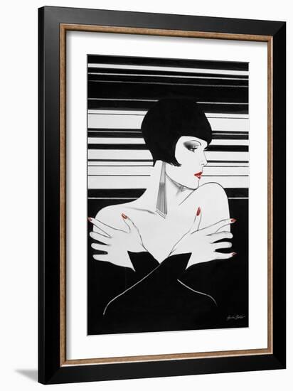Fashion Women II-Linda Baliko-Framed Premium Giclee Print