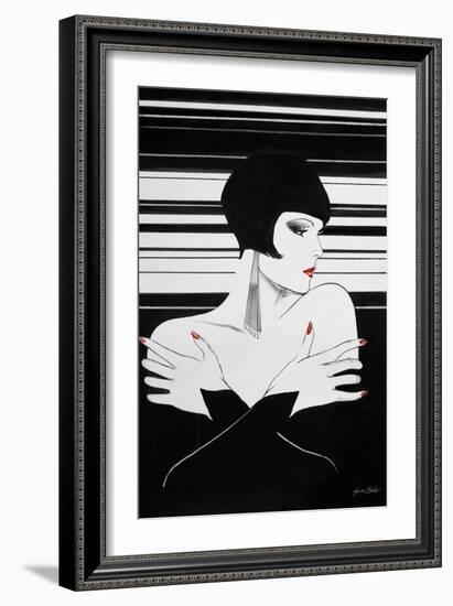 Fashion Women II-Linda Baliko-Framed Art Print