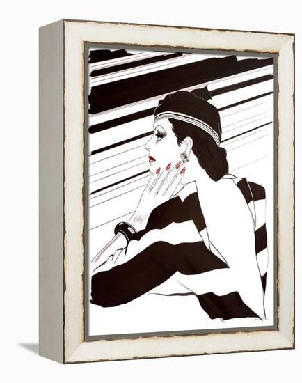 Fashion Women IV-Linda Baliko-Framed Stretched Canvas