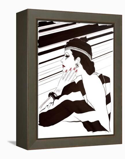 Fashion Women IV-Linda Baliko-Framed Stretched Canvas