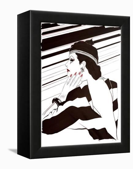 Fashion Women IV-Linda Baliko-Framed Stretched Canvas