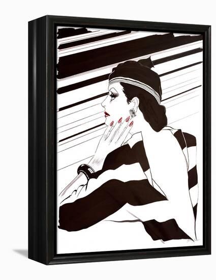 Fashion Women IV-Linda Baliko-Framed Stretched Canvas