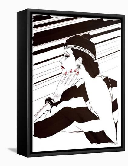 Fashion Women IV-Linda Baliko-Framed Stretched Canvas