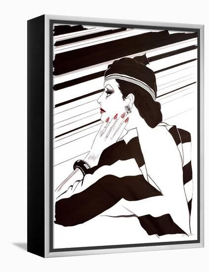 Fashion Women IV-Linda Baliko-Framed Stretched Canvas