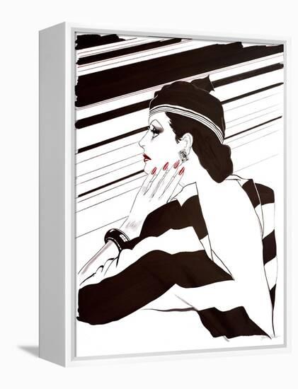 Fashion Women IV-Linda Baliko-Framed Stretched Canvas