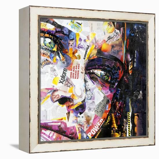 Fashion-James Grey-Framed Stretched Canvas