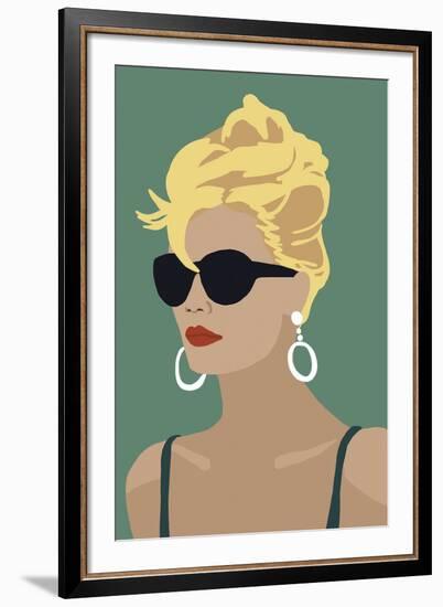 Fashionista Pose-Otto Gibb-Framed Giclee Print